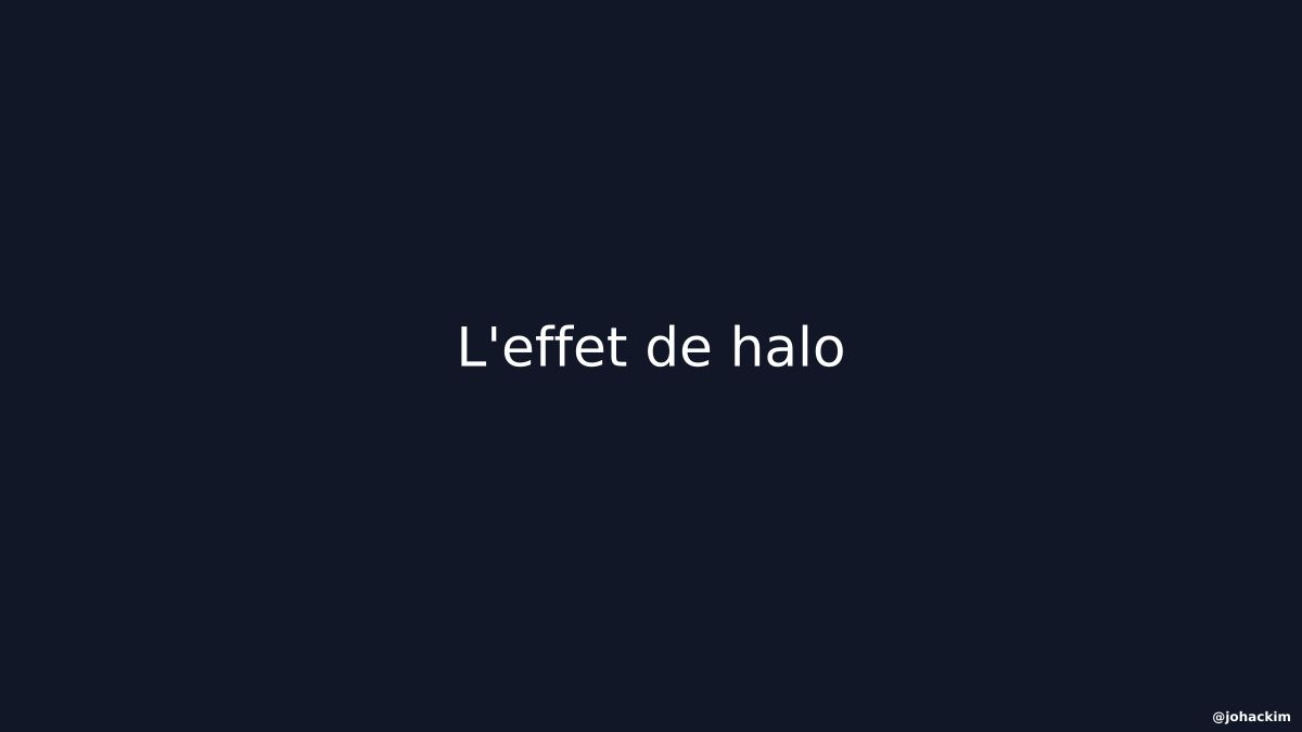 L Effet De Halo